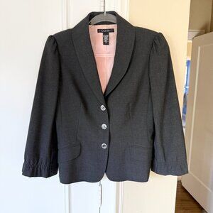 Laundry By Shelli Segal Grey Blazer Size 6